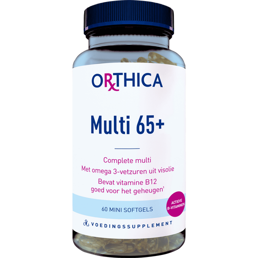 Orthica Multi 65+ Mini Softgels 60 stuks