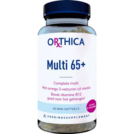 Orthica Multi 65+ Mini Softgels 60 stuks