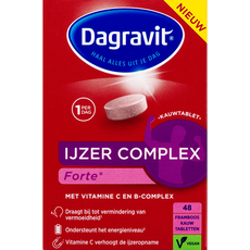 Dagravit IJzer Complex Forte 48 kauwtabletten
