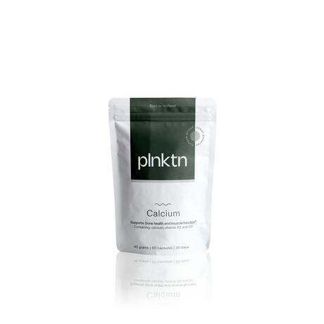 PLNKT Calcium + vit D3+ vit K2 van algen 60 st