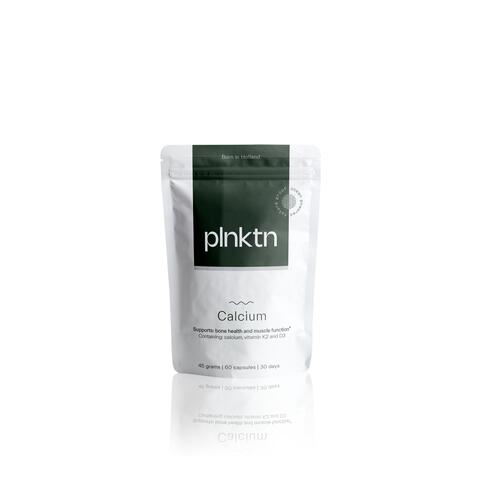 PLNKT Calcium + vit D3+ vit K2 van algen 60 st