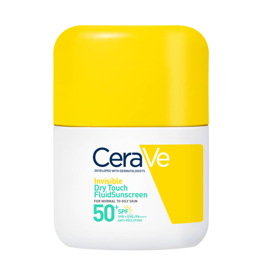 CeraVe Onzichtbare Dry Touch Fluïde Zonnebrandcrème SPF50 50 ML