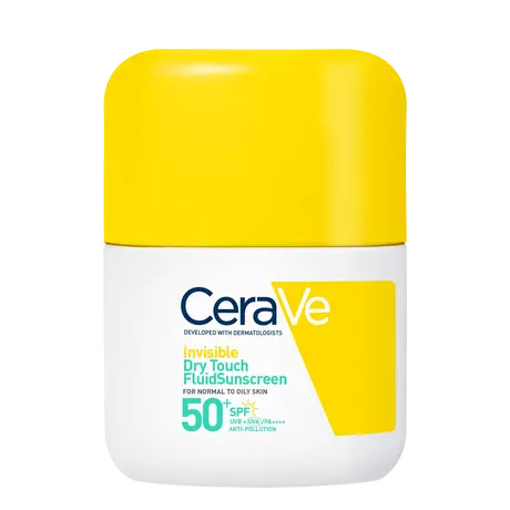 CeraVe Onzichtbare Dry Touch Fluïde Zonnebrandcrème SPF50 50 ML