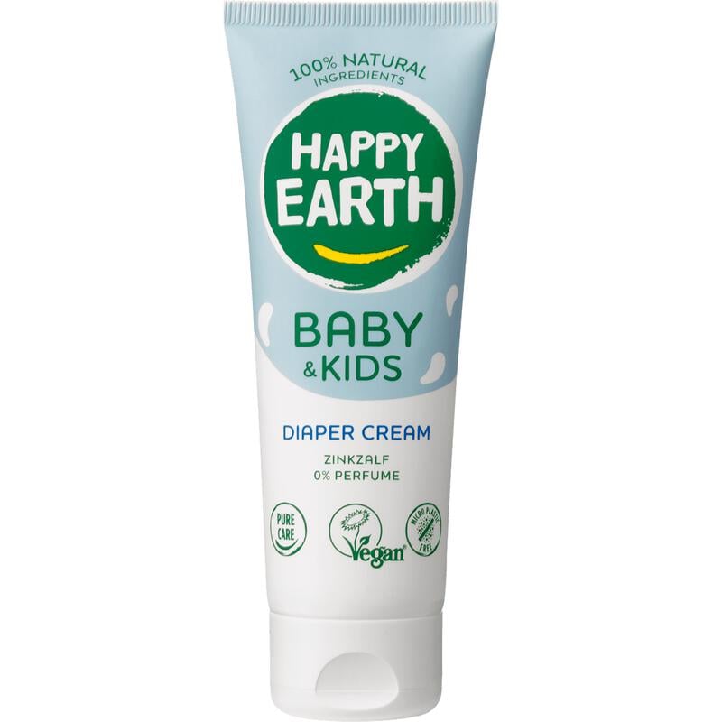 Happy Earth 100% Natuurlijke Baby & Kids Zink Billencrème 75 ML