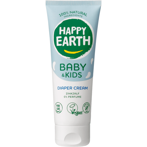 Happy Earth 100% Natuurlijke Baby & Kids Zink Billencrème 75 ML