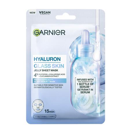 Garnier Hyaluron Glass Skin Jelly Sheet Mask