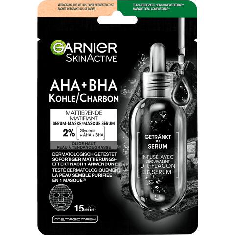 Garnier SkinActive Pure Charcoal Sheet Masker