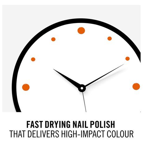 Rimmel London 60 Seconds Supershine Nagellak - Oranje - 151 Tan Lines & Good Times