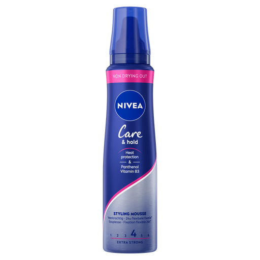 NIVEA Care & Hold Styling Mousse 150 ML