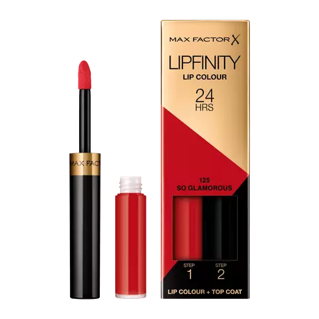 Max Factor Lipfinity Lip Colour Lipstick 125 So Glamorous