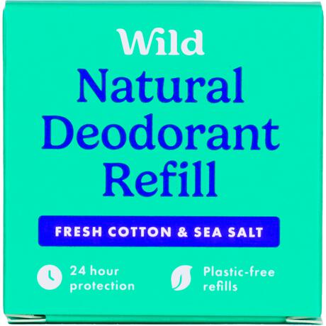Wild Fresh Cotton & Sea Salt Refill Deodorant Stick 40 GR