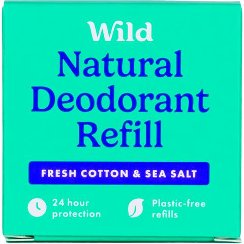 Wild Fresh Cotton & Sea Salt Refill Deodorant Stick 40 GR
