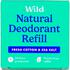 Wild Fresh Cotton & Sea Salt Refill Deodorant Stick 40 GR