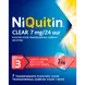 NiQuitin Clear Pleisters 7 mg Stoppen met roken
