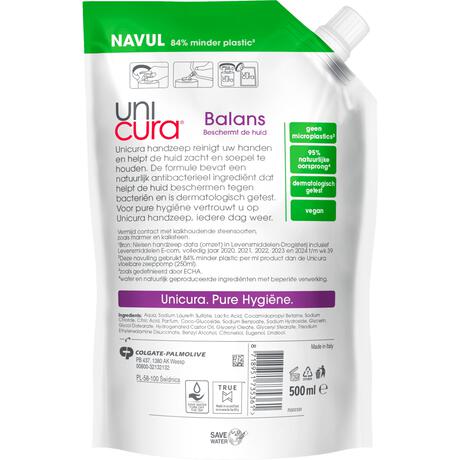 Unicura Balans Navulzak - 500 ML