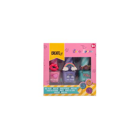 Create It! Candy Nagellak 3X Ringen