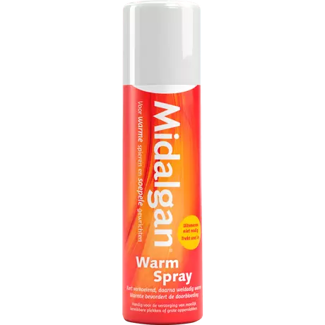 Midalgan Warm Spray 150  ML