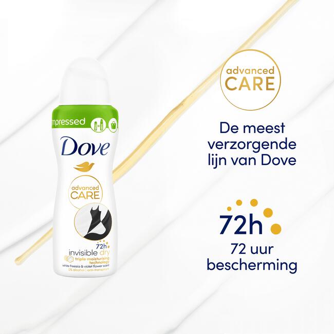Dove Advanced Care Invisible Dry Anti-Transpirant Deodorant Spray 100 ML