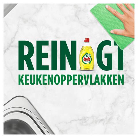 Dreft Afwasmiddel Platinum Quick Wash Lemon 350ml