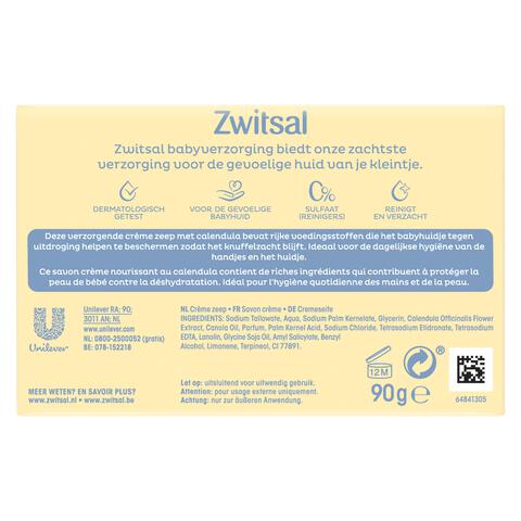 Zwitsal Crème Zeep 4-pack 360 GR
