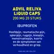Advil Reliva Liquid 200 MG Ibuprofen voor Pijn en Koorts Capsules 20 stuks