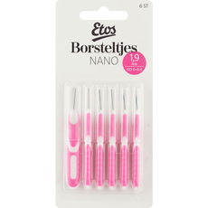 Etos Borsteltjes Nano 1,9 MM 6 stuks