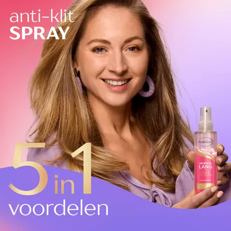 Andrélon Levendig Lang 5in1 Anti Klit Spray 150 ML