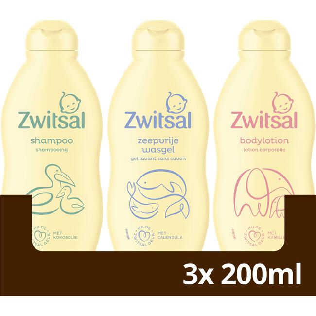 Zwitsal Regime Pack 3x200 ML 5 Stuks