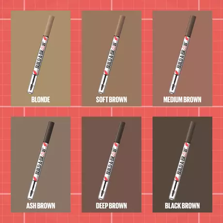 Maybelline New York BUILD A BROW Wenkbrauwpen/fixeergel 250 Blonde