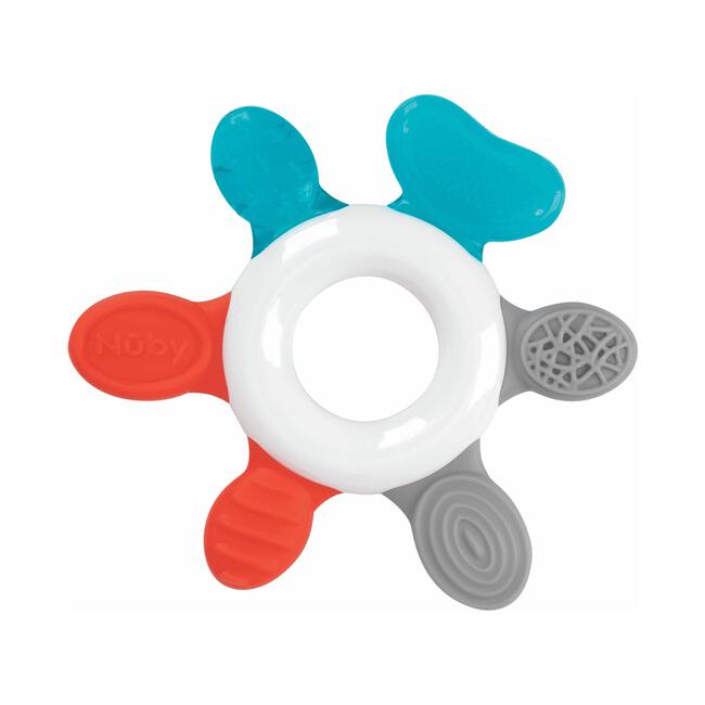 Nuby Bijtspeeltje met allerlei Texturen 3M+