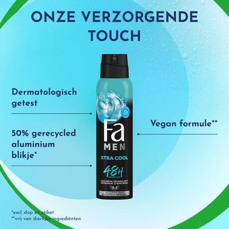 Fa Men Extreme Cool Deodorant Spray 150 ML