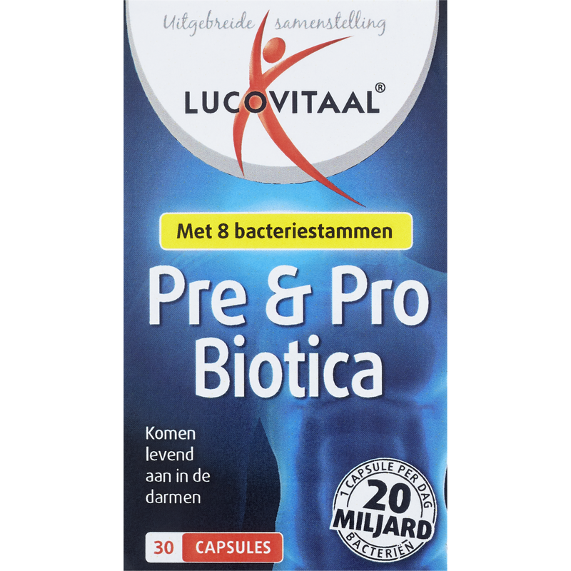 Lucovitaal Pre & Probiotica Capsules 30 stuks