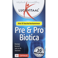 Lucovitaal Pre & Probiotica Capsules 30 stuks