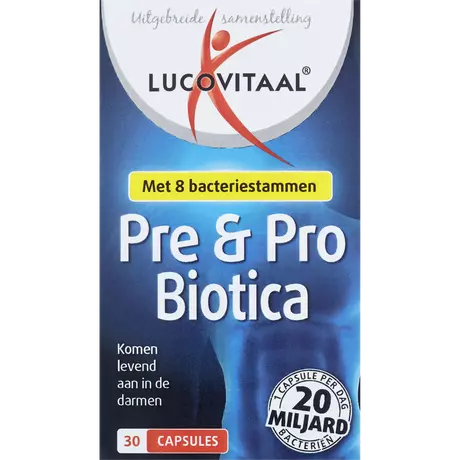 Lucovitaal Pre & Probiotica Capsules 30 stuks