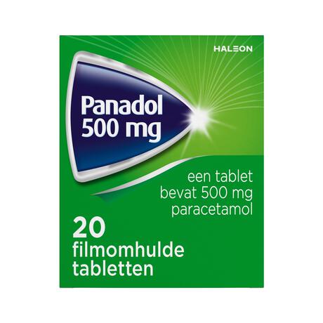 Panadol Paracetamol 500 MG Gladde Tabletten 24 stuks