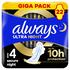 Always Maandverband Ultra Secure Night Wings Giga Pack