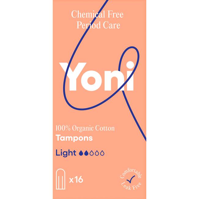 Yoni Biologische Tampons Light