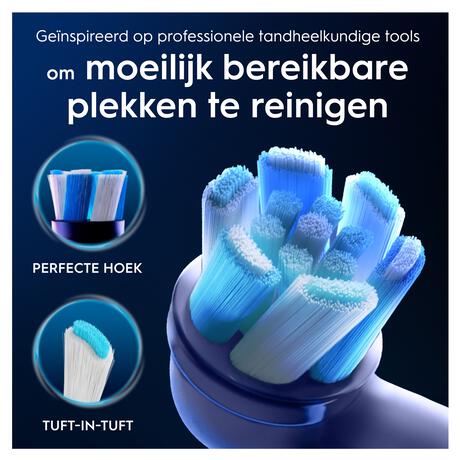 Oral-B iO Ultimate Clean Opzetborstels Wit 2 Stuks