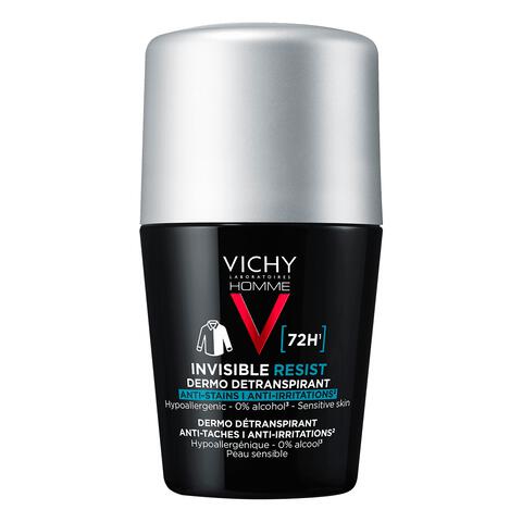 Vichy Homme Deodorant Invisible Resist 72u