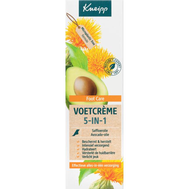 Aanhoudend roze hobby Kneipp Foot Care Voet Creme 5-in-1 75 ML 75 ML | Etos