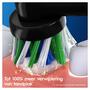 Oral-B Cross Action Opzetborstels Zwart - 4 Stuks