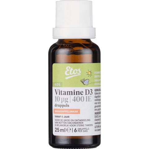 Etos Kids Vitamine D Druppels 25 ML