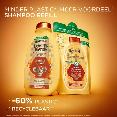 Garnier Loving Blends Refill Honing Goud Shampoo Navulling 250 ML