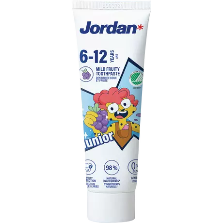 Jordan Junior 6-12 Jaar Tandpasta 75 ML