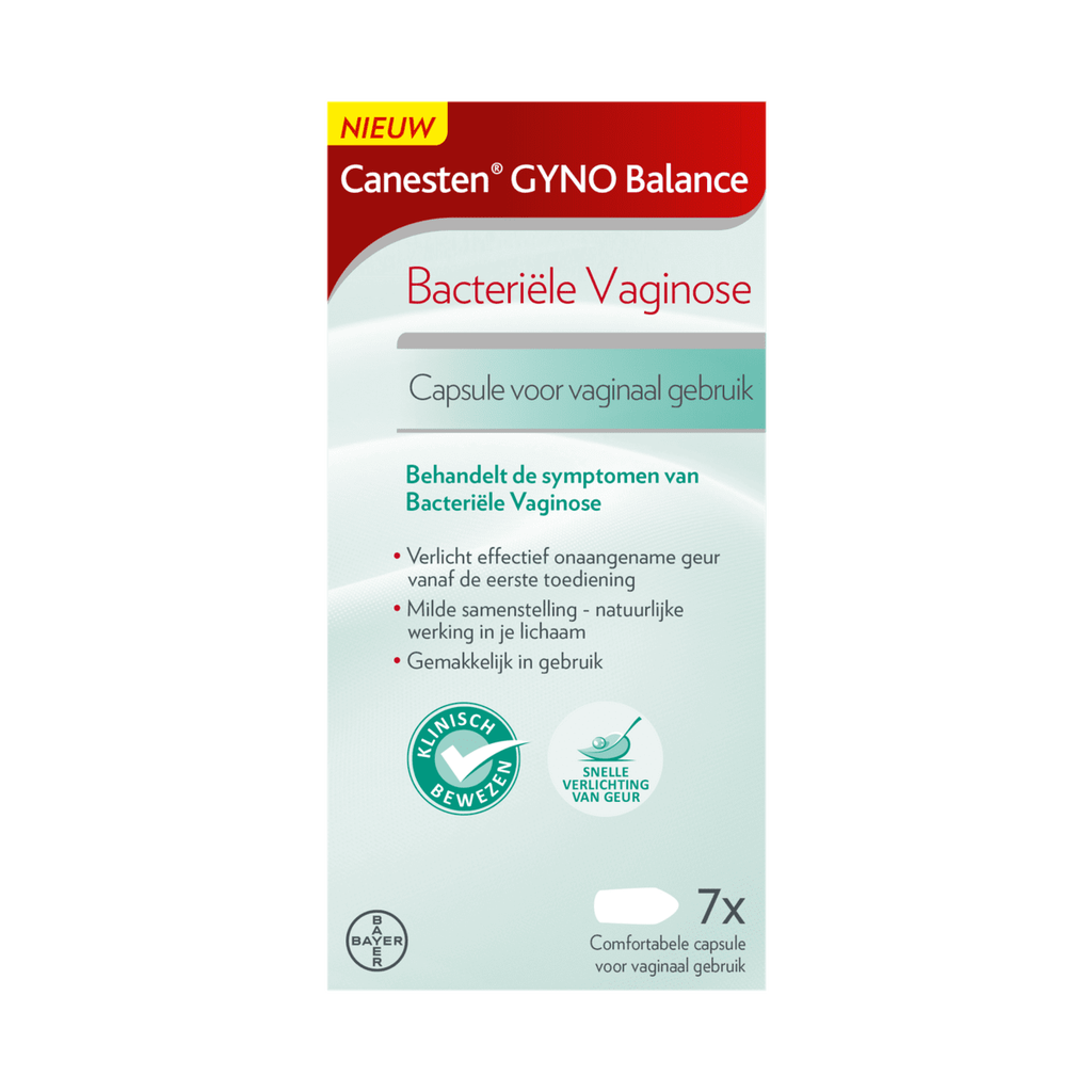 Canesten Gyno Balance Capsule bacteriële vaginose 7 stuks 7 EA Etos