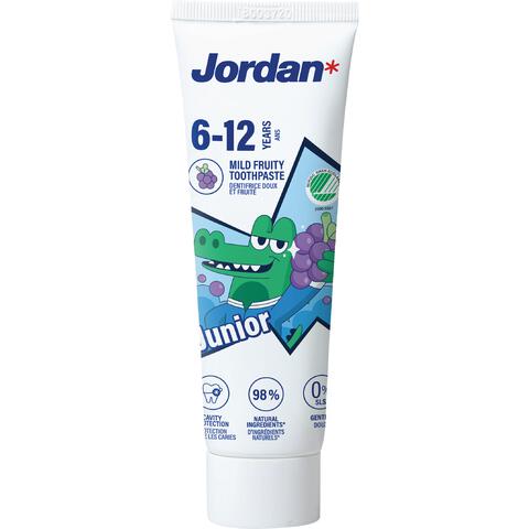 Jordan Junior 6-12 Jaar Tandpasta 75 ML