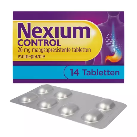 Nexium Control Voor Brandend Maagzuur Tabletten 14 stuks