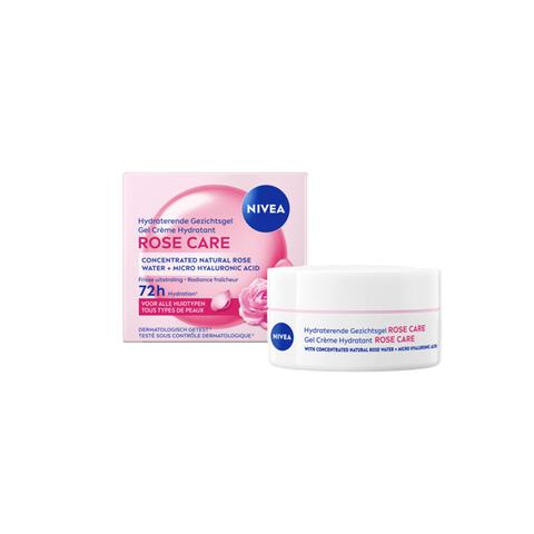 NIVEA Rose Care Gel Creme 50 ML