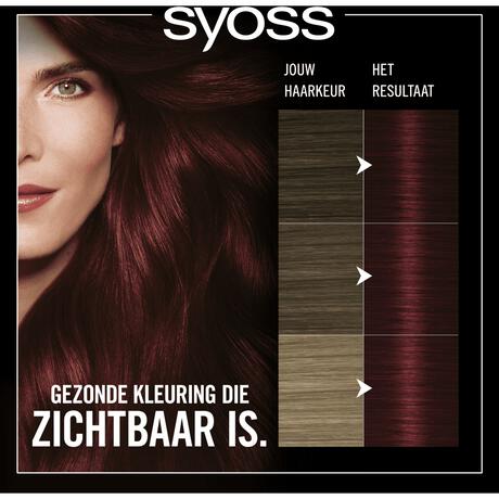 Syoss Oleo Intense 4-23 Bordeaux Rood/Bordeaux Intense