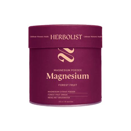 Herbolist magnesium poeder forrest fruit